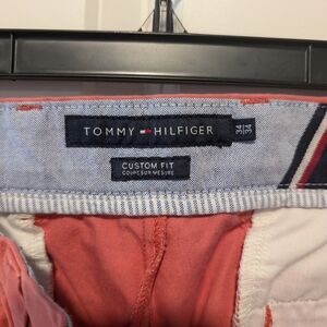Tommy Hilfiger Coral-Pink Custom Fit Shorts